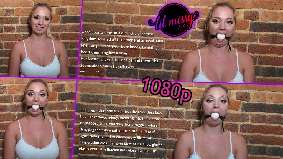 Gagged Story Time 1 Ball Gag 1080p