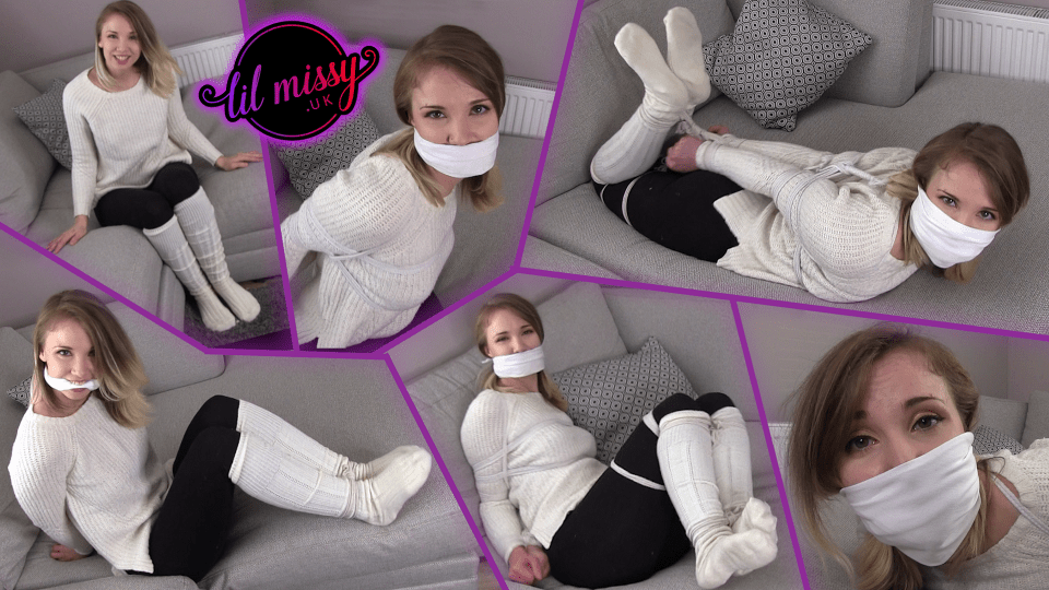 Girlfriend wants to be tied and gagged
