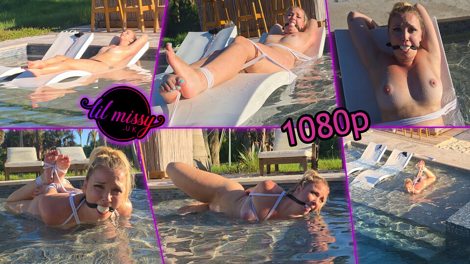 Missy's get ambushed tied and gagged at the pool 1080p